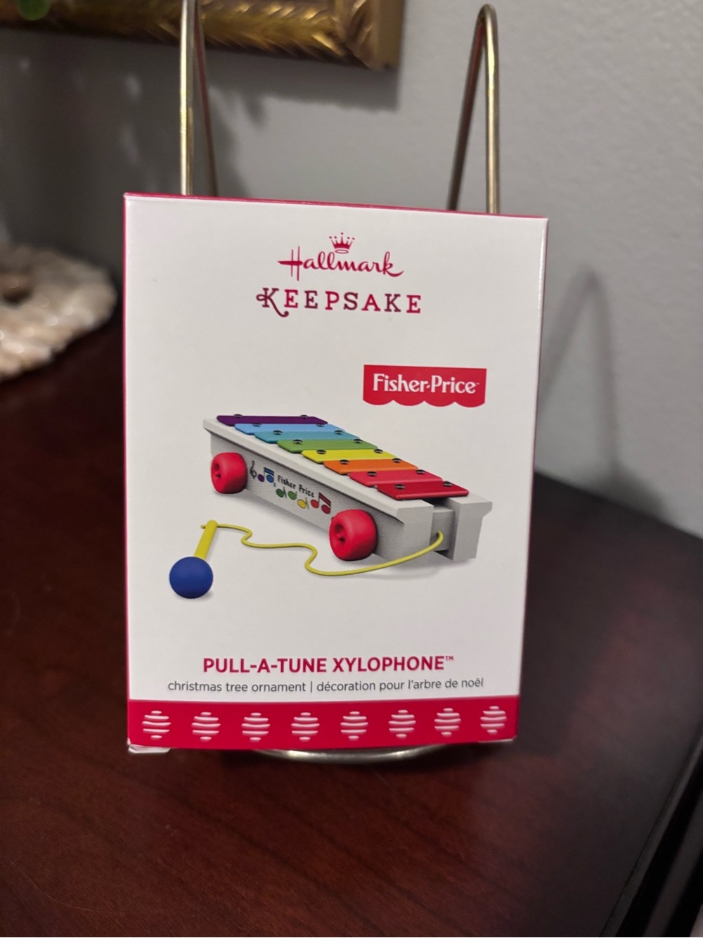 Hallmark Fisher-Price Pull-A-Tune Xylophone Tree Ornament